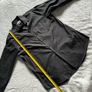 Calvin Klein black dress shirt 16/35